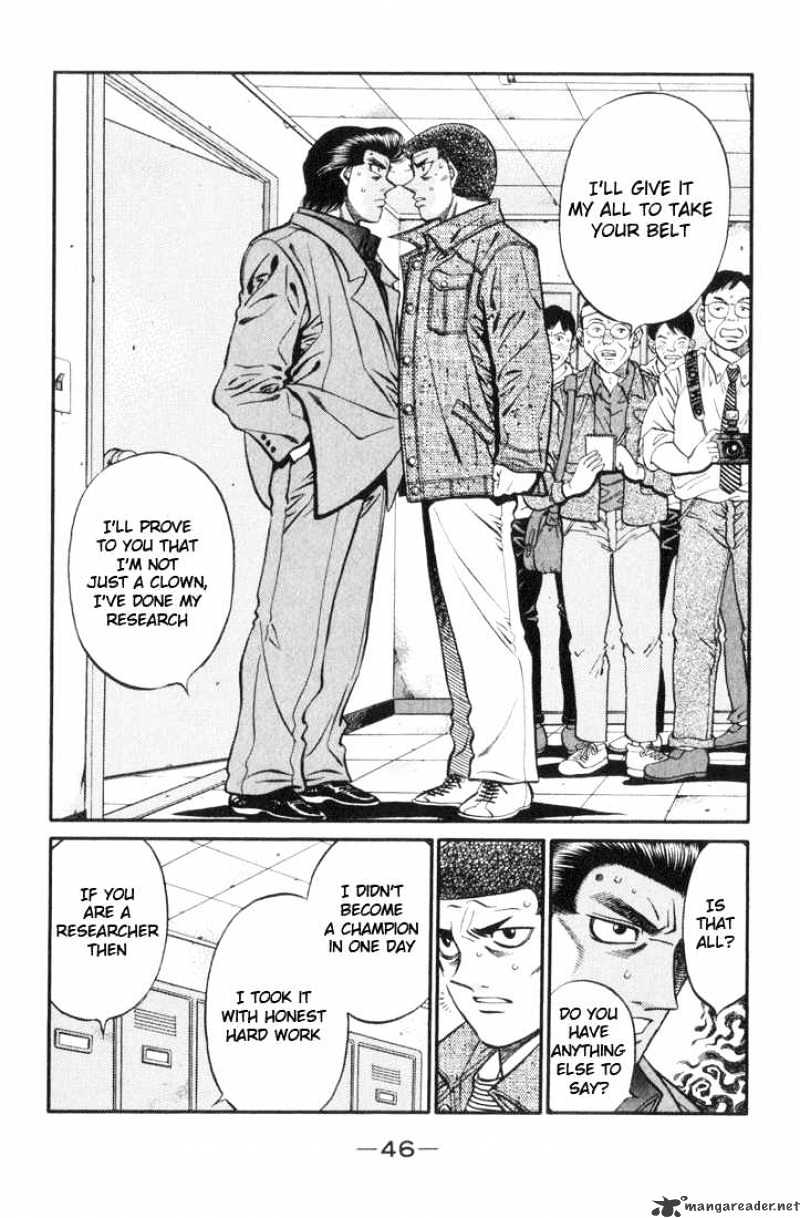 Hajime no Ippo: Fighting Spirit, Chapter 445 image 04